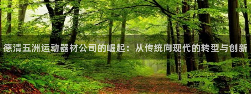 fb体育集团官网网址：德清五洲运动器材公司的崛起：从