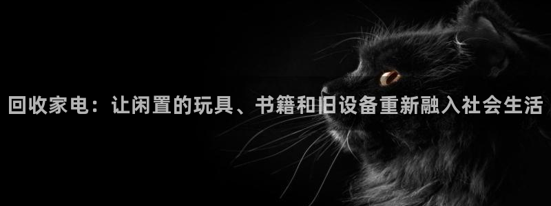 fb体育娱乐代理怎么样：回收家电：让闲置的玩具、书籍